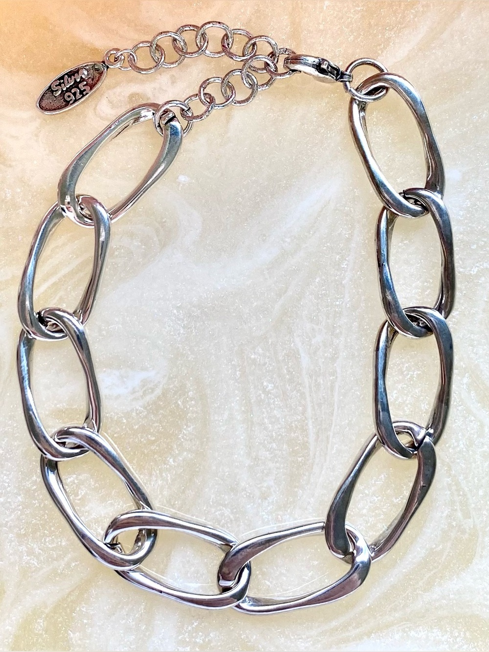 Silver Link Chain Bracelet